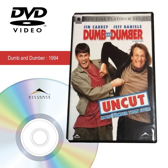 DVD: Jim Carrey 2 DVD Set : Dumb and Dumber AND Me, Myself & Irene - Picture 2 of 5